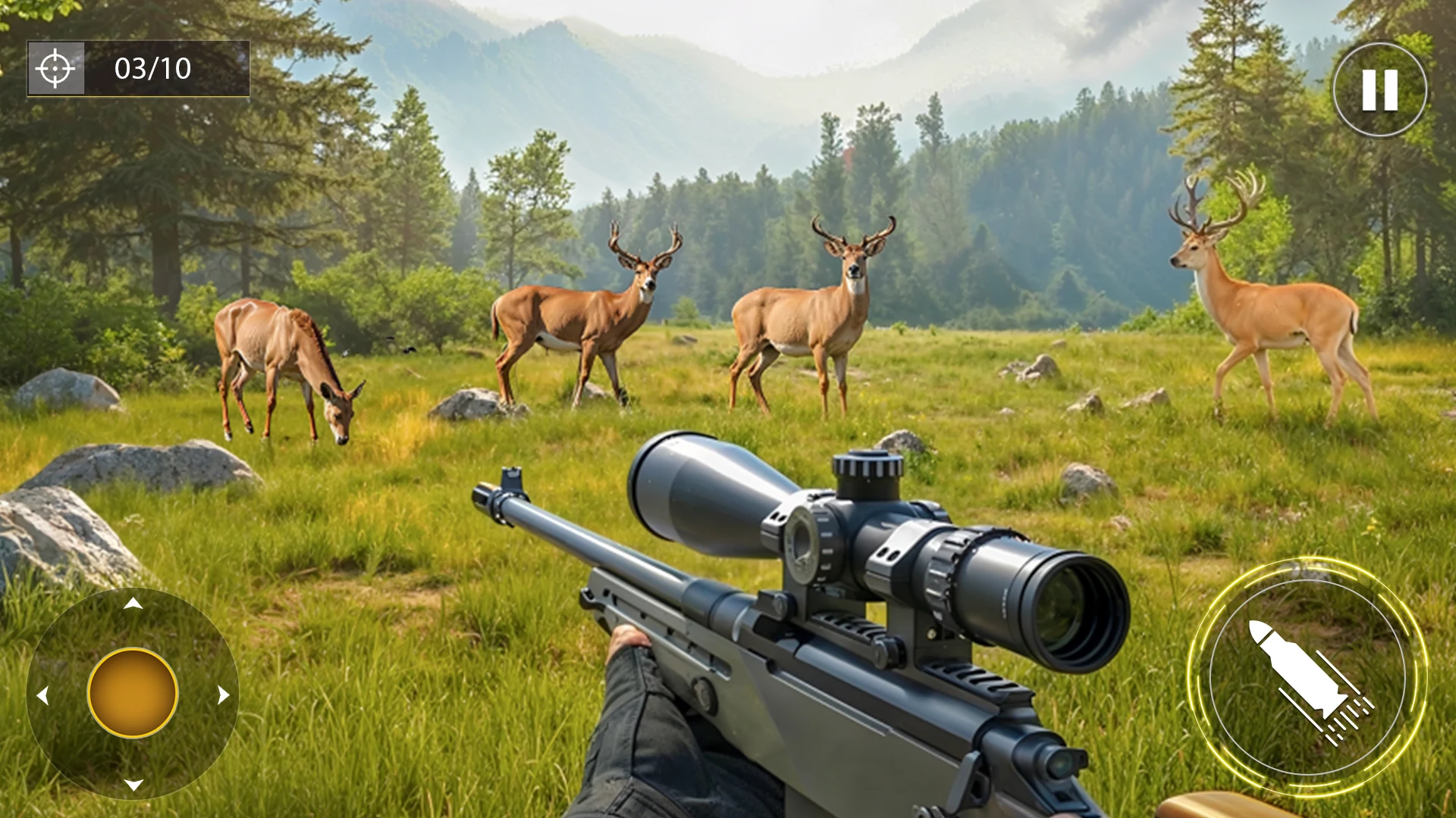 Wild Animal Hunting: Deer Game screenshot