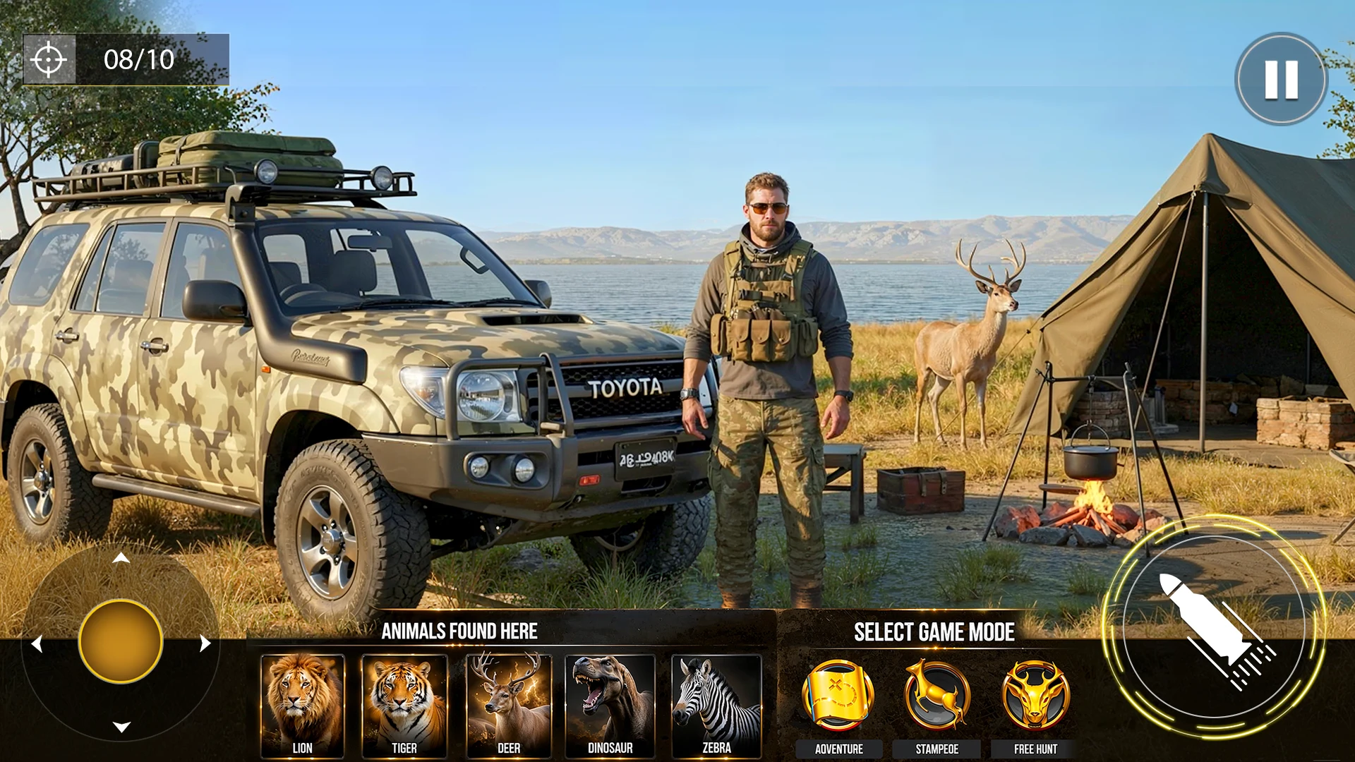 Wild Animal Hunting: Deer Game screenshot
