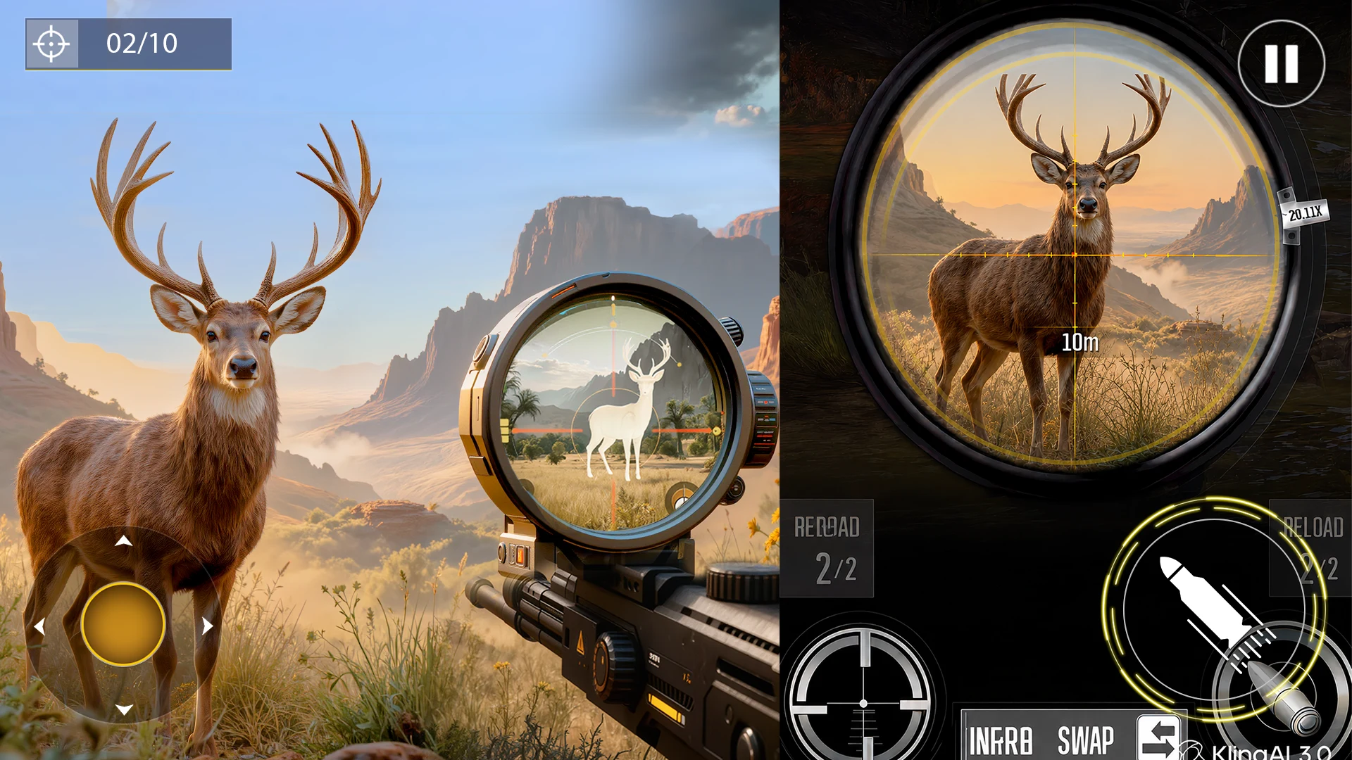 Wild Animal Hunting: Deer Game screenshot